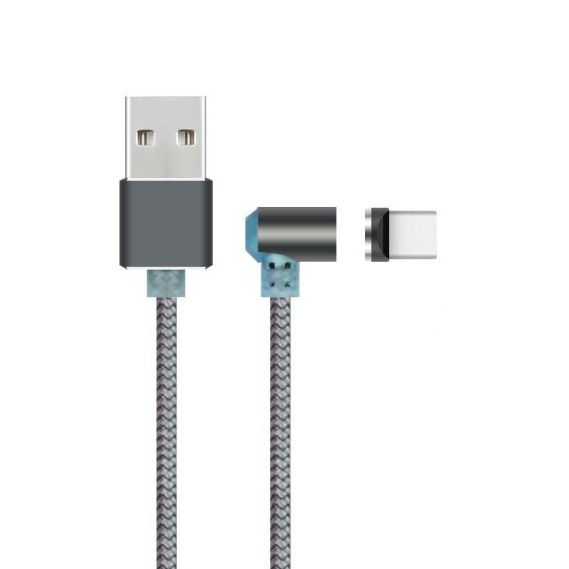 Магнітний кабель USB XoKo SC-375 Magneto Game USB Type-C 1 м (Сірий)