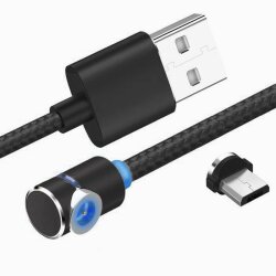 Магнітний кабель USB XoKo SC-375 Magneto Game Micro USB 1 м - Червоний, Micro USB