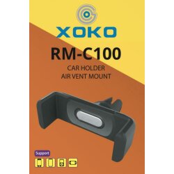 Автотримач для телефону XoKo RM-C100 Black