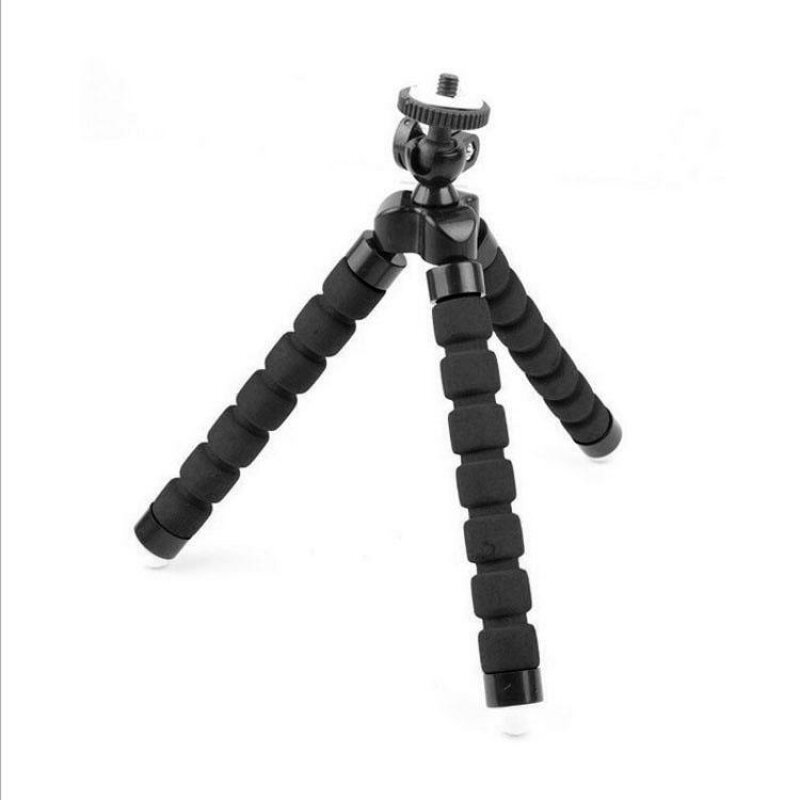 Штатив настільний XoKo з утримувачем для телефону/GoPro/фотоапарата Octopus SS-001 Black - Зображення 2