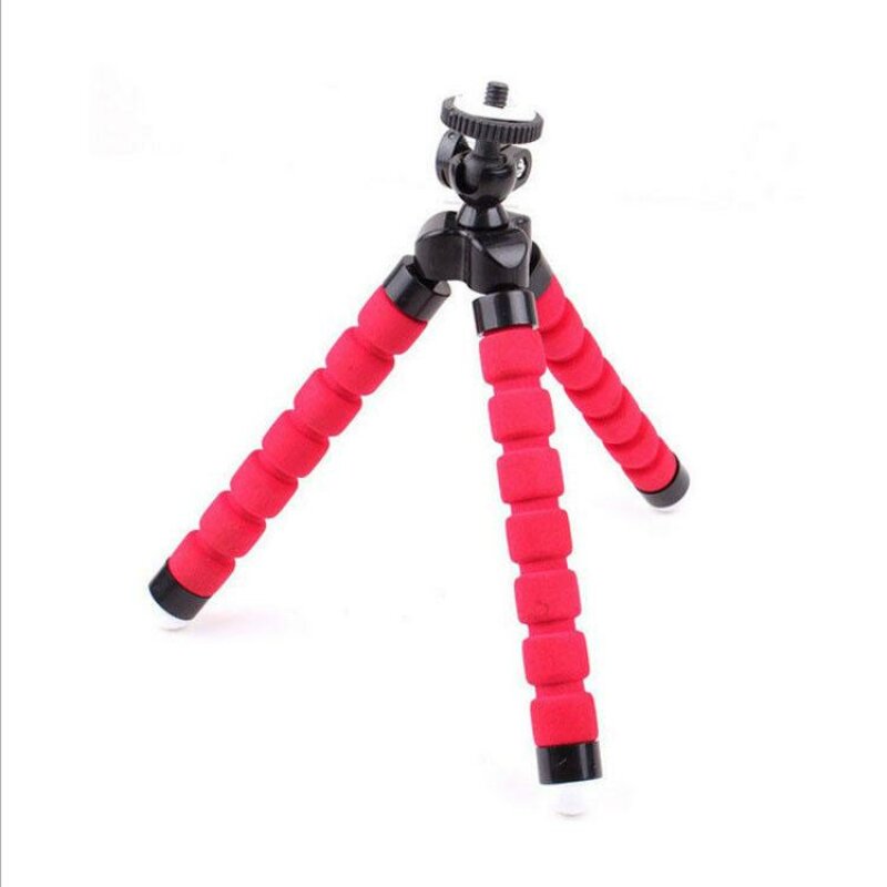 Штатив настільний XoKo з утримувачем для телефону/GoPro/фотоапарата Octopus SS-001 Red - Зображення 2