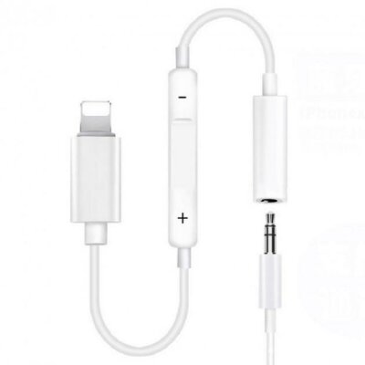 Адаптер для навушників (перехідник) XoKo Lightning - 3.5mm Jack для Apple iPhone MH020