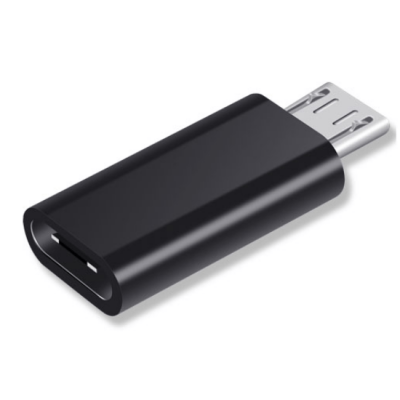Адаптер для кабелю XOKO AC-020 USB Type-C - Micro USB чорний