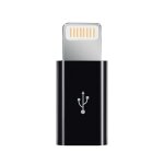 Адаптер до кабелю XOKO AC-030 MicroUSB - Lightning чорний