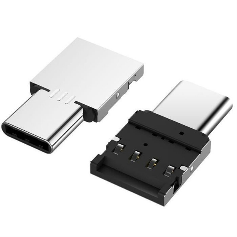 Адаптер XOKO AC-045 USB-Type-C срібний