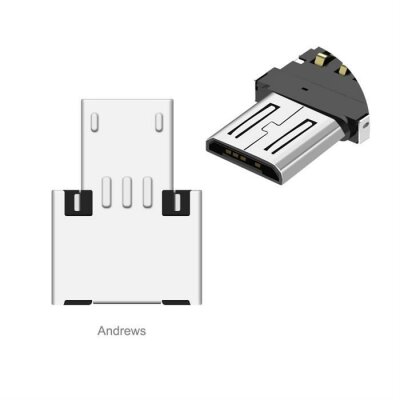 Адаптер XOKO AC-055 USB - Micro срібний USB