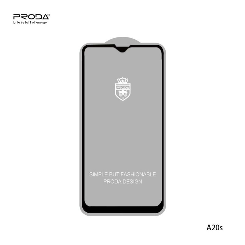 Захисне скло Proda для Samsung A20s Black