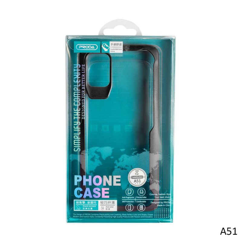 Панель Proda Hart TPU-Case Samsung A51 Black