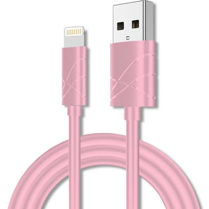 Кабель USB XOKO SC-110i Lightning 1 м Pink (SC-110i-PN)