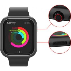 Бампер XoKo для Apple Watch 38mm Black пластик