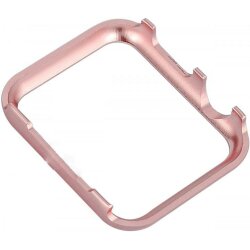 Бампер XoKo Aluminium Diamond зі стразами для Apple Watch 38mm Rose Pink (XK-AP-DMPK)