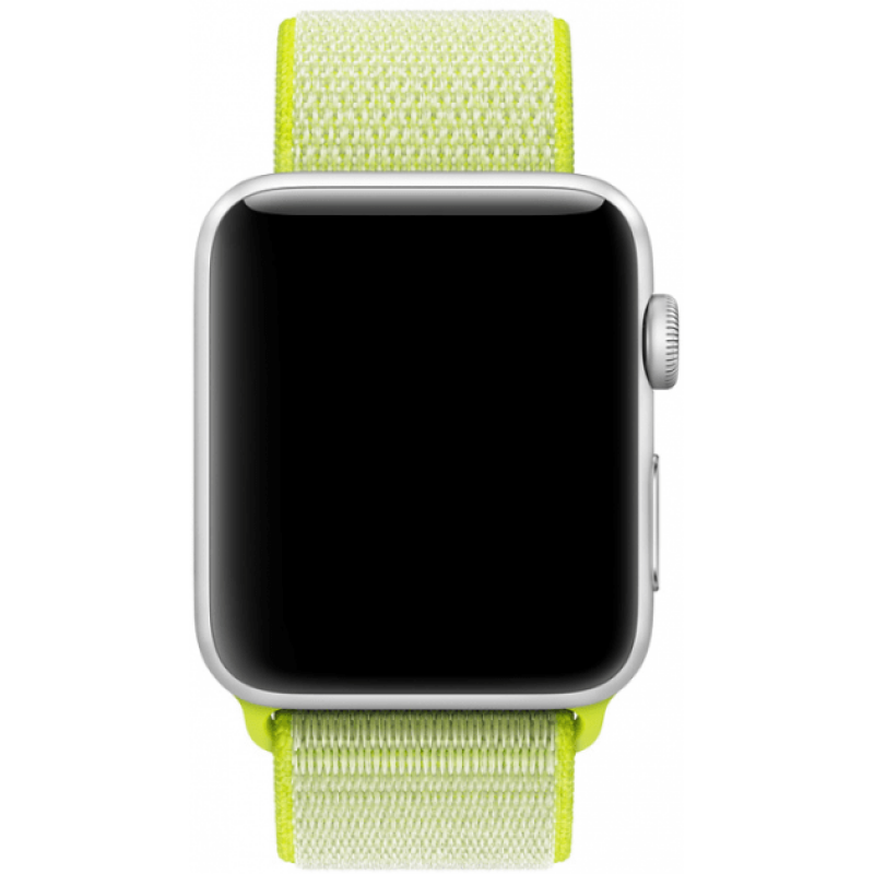 Ремінець XoKo для Apple Watch 38/40 мм Series 1-3 Yellow (XK-AW-NB-Yellow38)