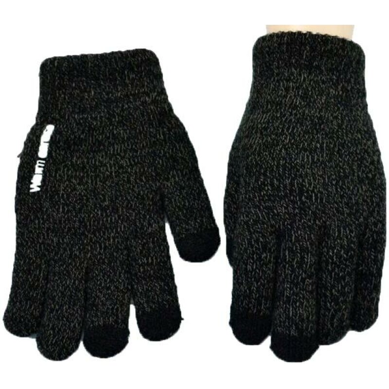Рукавички XoKo для сенсорних екранів Warm Caress Dark Gray (XK-WC-Dark Gray)