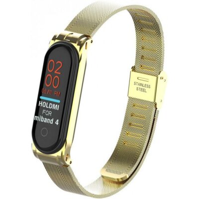 Ремінець XoKo для Xiaomi Mi Band 3/4 Gold (XK-XM-BB-Gold)