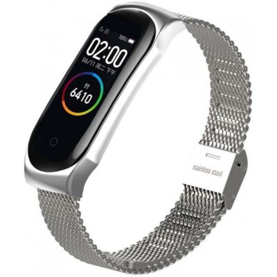 Ремінець XoKo для Xiaomi Mi Band 3/4 Silver (XK-XM-MB-Silver)