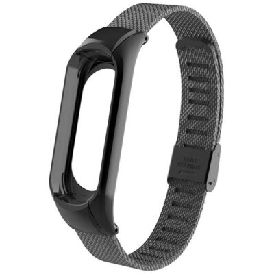 Ремінець XoKo для Xiaomi Mi Band 3/4 Black (XK-XM-PR-Black)