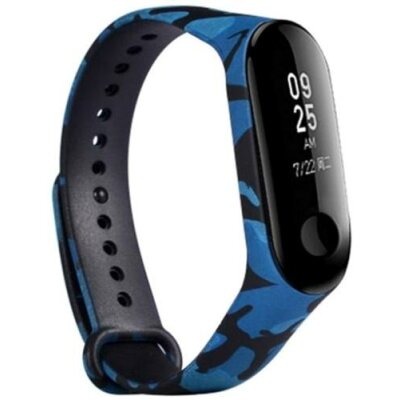 Ремінець ХоКо для Xiaomi Mi Band 3/4 Khaki Blue (XK-XM-SC-Khaki blue)