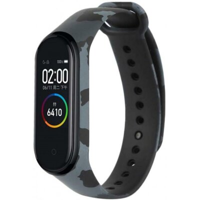 Ремінець ХоКо для Xiaomi Mi Band 3/4 Khaki Grey (XK-XM-SC-Khaki Grey)