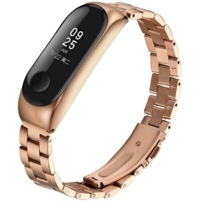 Ремінець XoKo для Xiaomi Mi Band 3/4 Rose Gold (XK-XM-PR-Rose Gold)