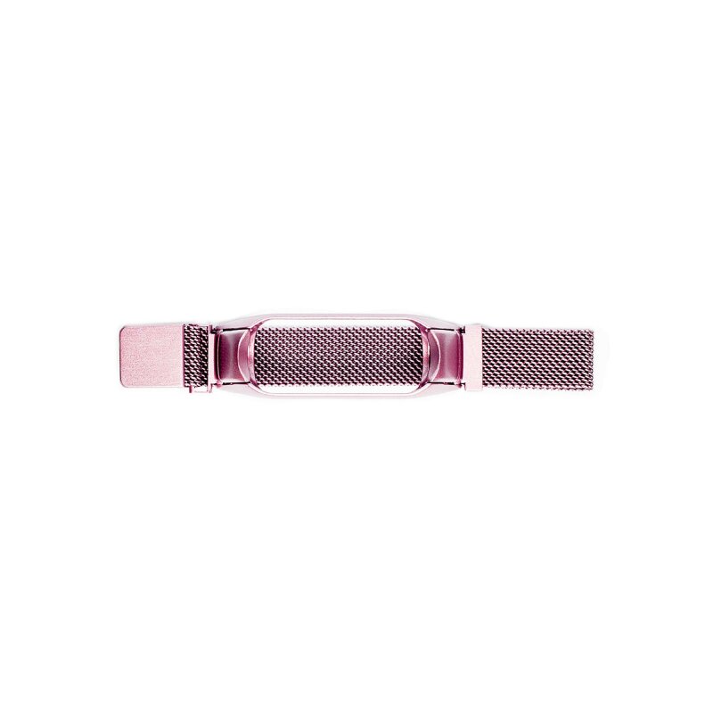 Ремінець XoKo Milanese Magnetic для Xiaomi Mi Band 3/4 Pink (XK-XM-NI-PNK)