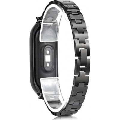 Ремінець XoKo Metal для Xiaomi Mi Band 3/4 Black (XK-XM-NJ-Black)