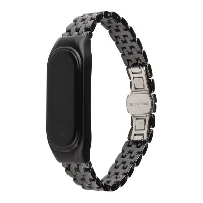 Ремінець XoKo Xiaomi для Mi Band 3/4 Ceramic Black