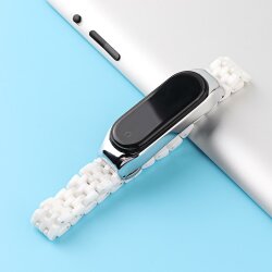 Ремінець XoKo Xiaomi для Mi Band 3/4 Ceramic White