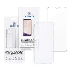Чохол XOKO Ultra Air + Захисне скло Ultra Clear Samsung Galaxy A30s