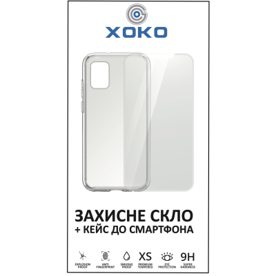 Чохол XOKO Ultra Air + Захисне скло Ultra Clear Samsung Galaxy M21