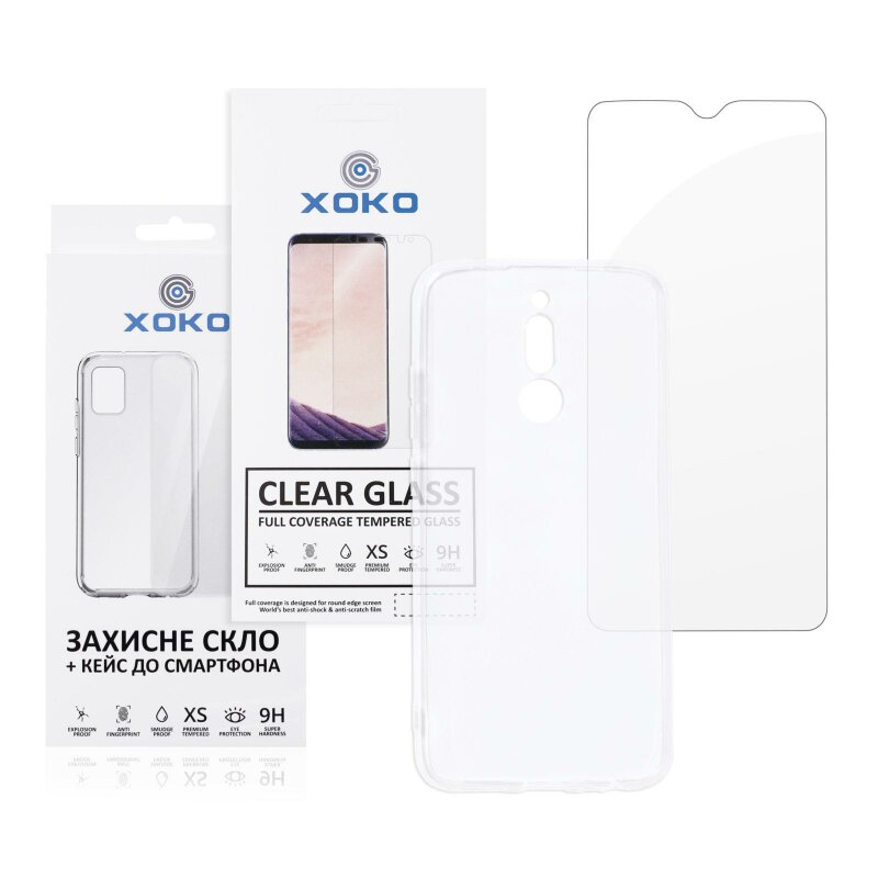 Чохол XOKO Ultra Air + Захисне скло Ultra Clear Xiaomi Redmi 8