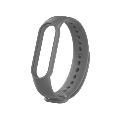 Силіконовий ремінець XoKo для Xiaomi Mi Smart Band 5/6 Grey