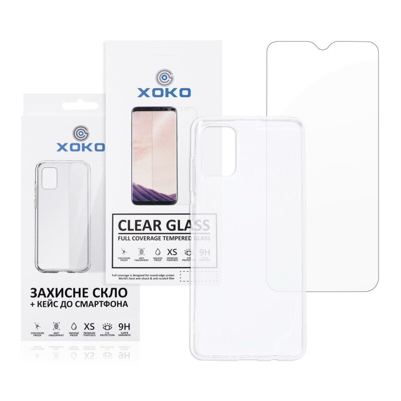 Чохол XOKO Ultra Air + Захисне скло Ultra Clear Samsung Galaxy A31