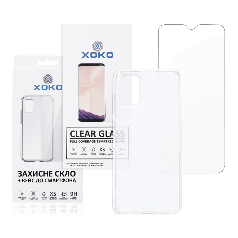 Чохол XOKO Ultra Air + Захисне скло Ultra Clear Samsung Galaxy A41