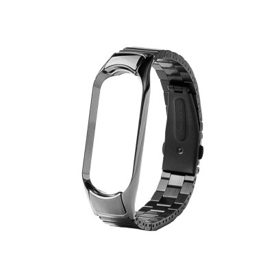 Ремінець ХоКо Metal Premium Band для Xiaomi Mi band 5 Black