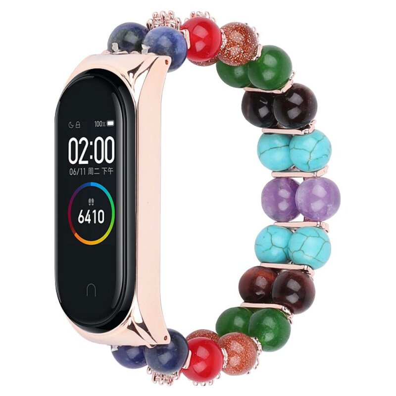 Ремінець ХоКо Metal Premium Band для Xiaomi Mi band 5 Jewerly Gold