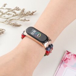 Ремінець ХоКо Metal Premium Band для Xiaomi Mi band 5 Jewerly Gold