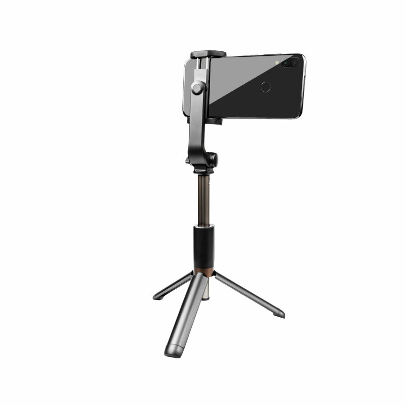 Трипод Dispho WS-18002 Selfie Stick Tripod Bluetooth Black - Зображення 7