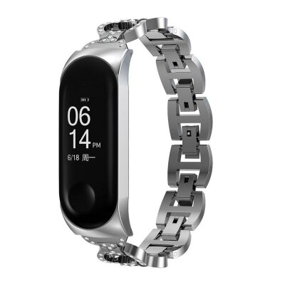 Ремінець XOKO Buckle для Xiaomi Mi Band 5 Silver