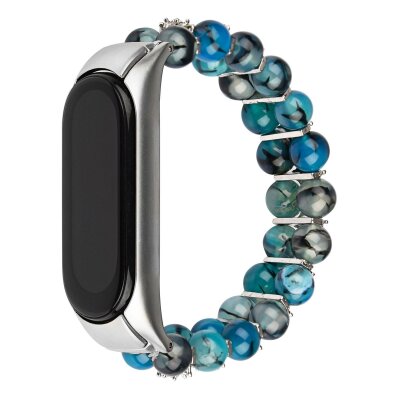 Ремінець ХоКо Metal Premium Band для Xiaomi Mi Band 5/6 Jewerly Blue