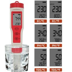 Тестер якості води PH-метр Цифровий Optima PH EC015