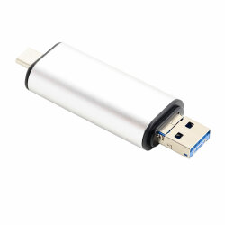 USB-хаб XOKO AC-440 Type-C USB 3.0 та MicroUSB/SD Card Reader