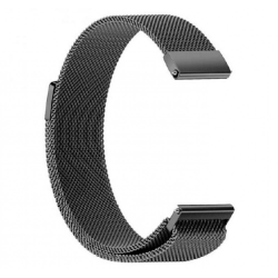 Ремінець XOKO для годинника Samsung Milanese 22mm Black