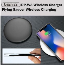 Бездротовий зарядний пристрій Remax Wireless Flying Saucer 10W Black RP-W3-BLACK