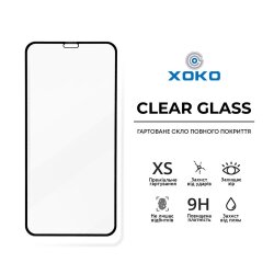 Захисне скло XOKO Full glue iPhone 11 Pro Black (2 штуки в комплекті)