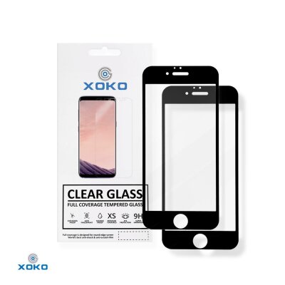 Захисне скло XOKO Full glue iPhone 6S Black (2 штуки в комплекті)
