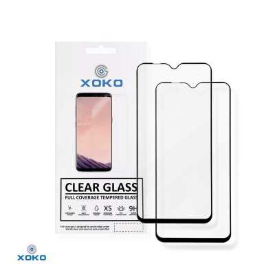 Захисне скло XOKO Full glue Samsung A107 (A10s) Black (2 штуки в комплекті)
