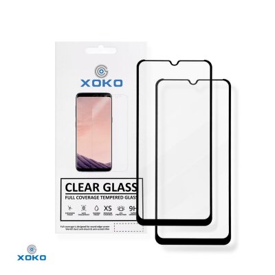 Захисне скло XOKO Full Glue Samsung A207 (A20s) Black (2 штуки в комплекті)