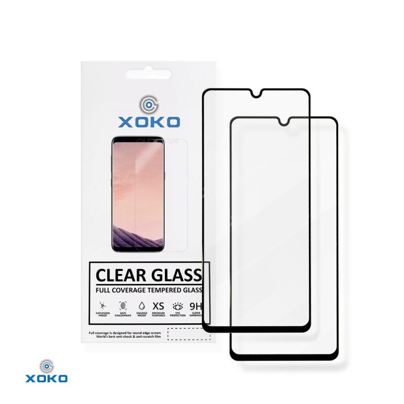 Захисне скло XOKO Full glue Samsung A325 (A32) Black (2 штуки в комплекті)