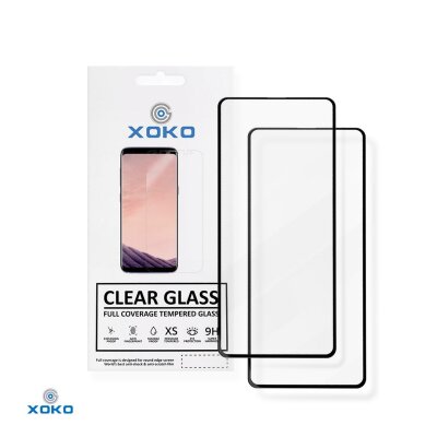 Захисне скло XOKO Full glue Samsung A525 (A52) Black (2 штуки в комплекті)
