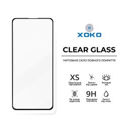 Захисне скло XOKO Full glue Samsung A715 (A71) Black (2 штуки в комплекті)